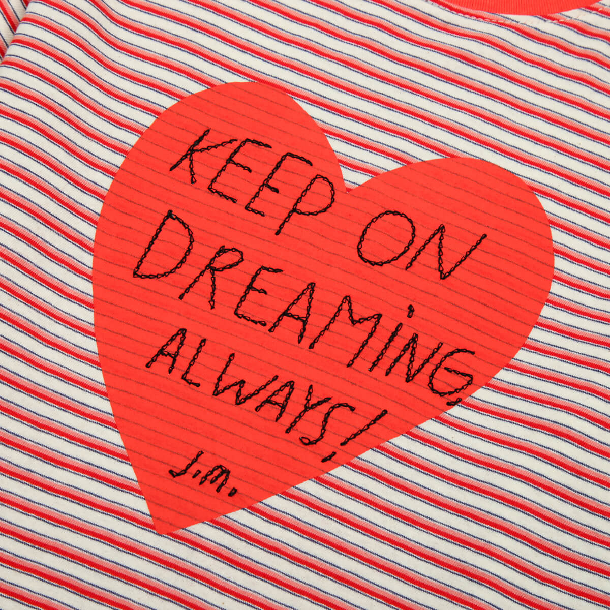 T-shirt Heartchain Stripe 1