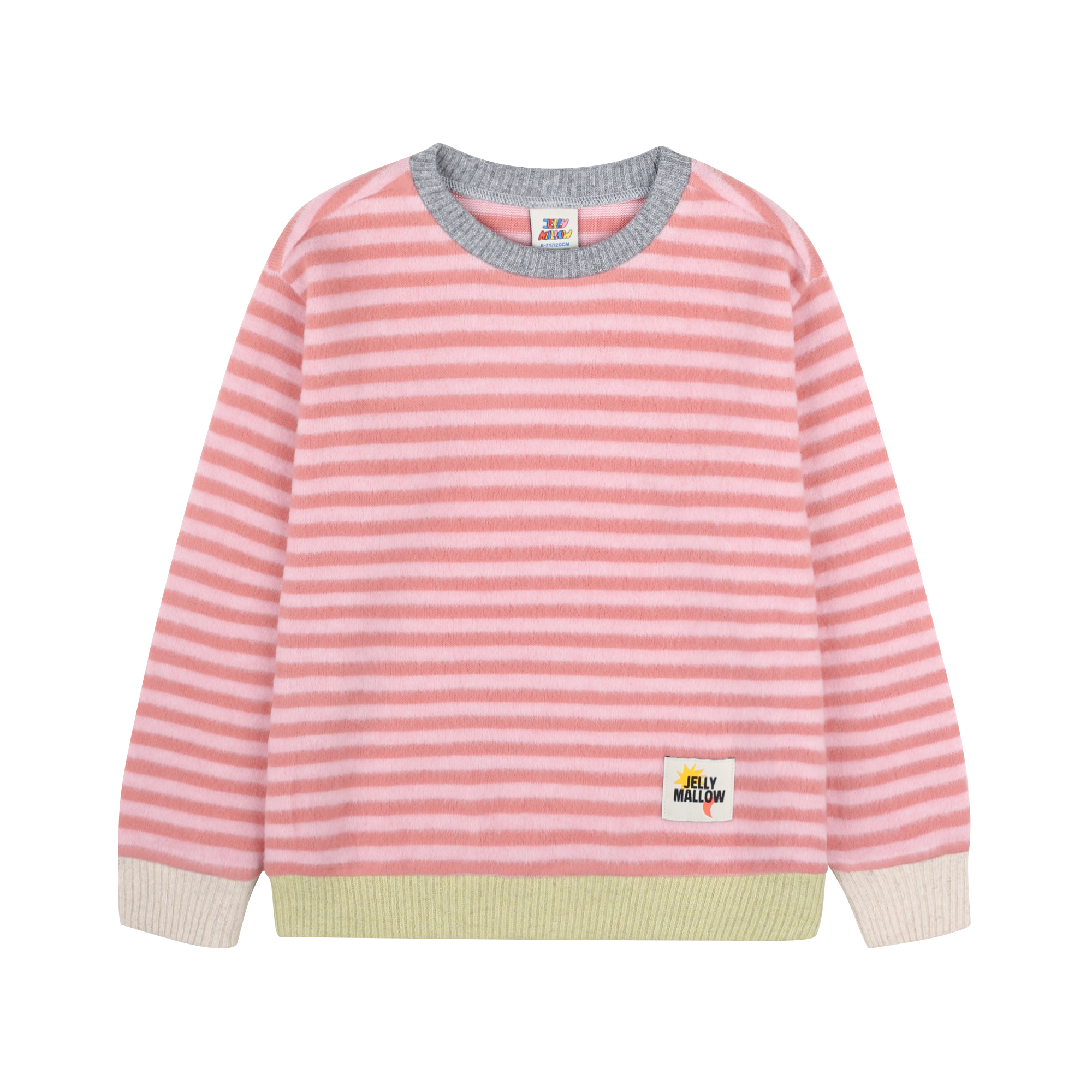 Sweter Happy Stripe Color Block 1