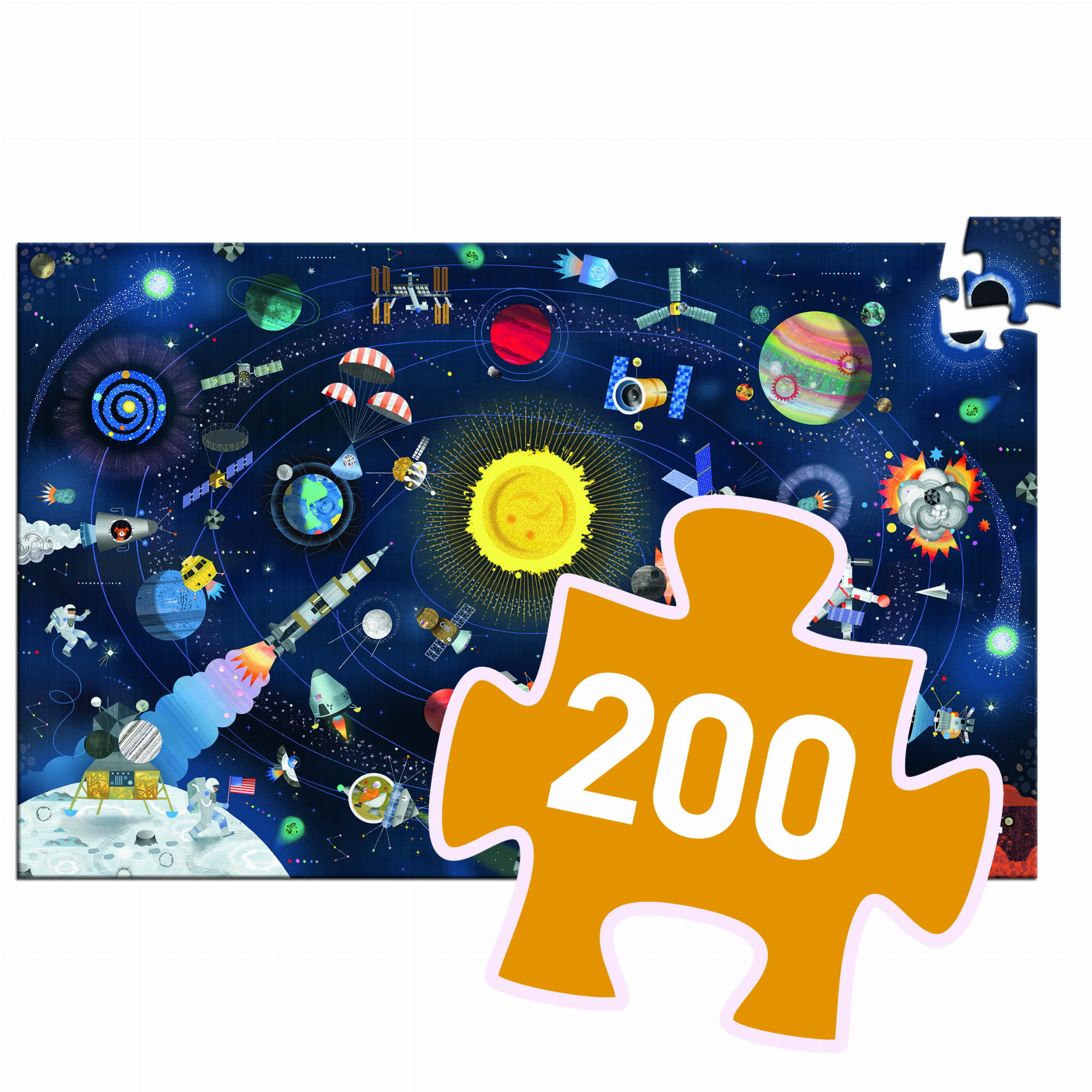 Puzzle KOSMOS 200 elementów 1