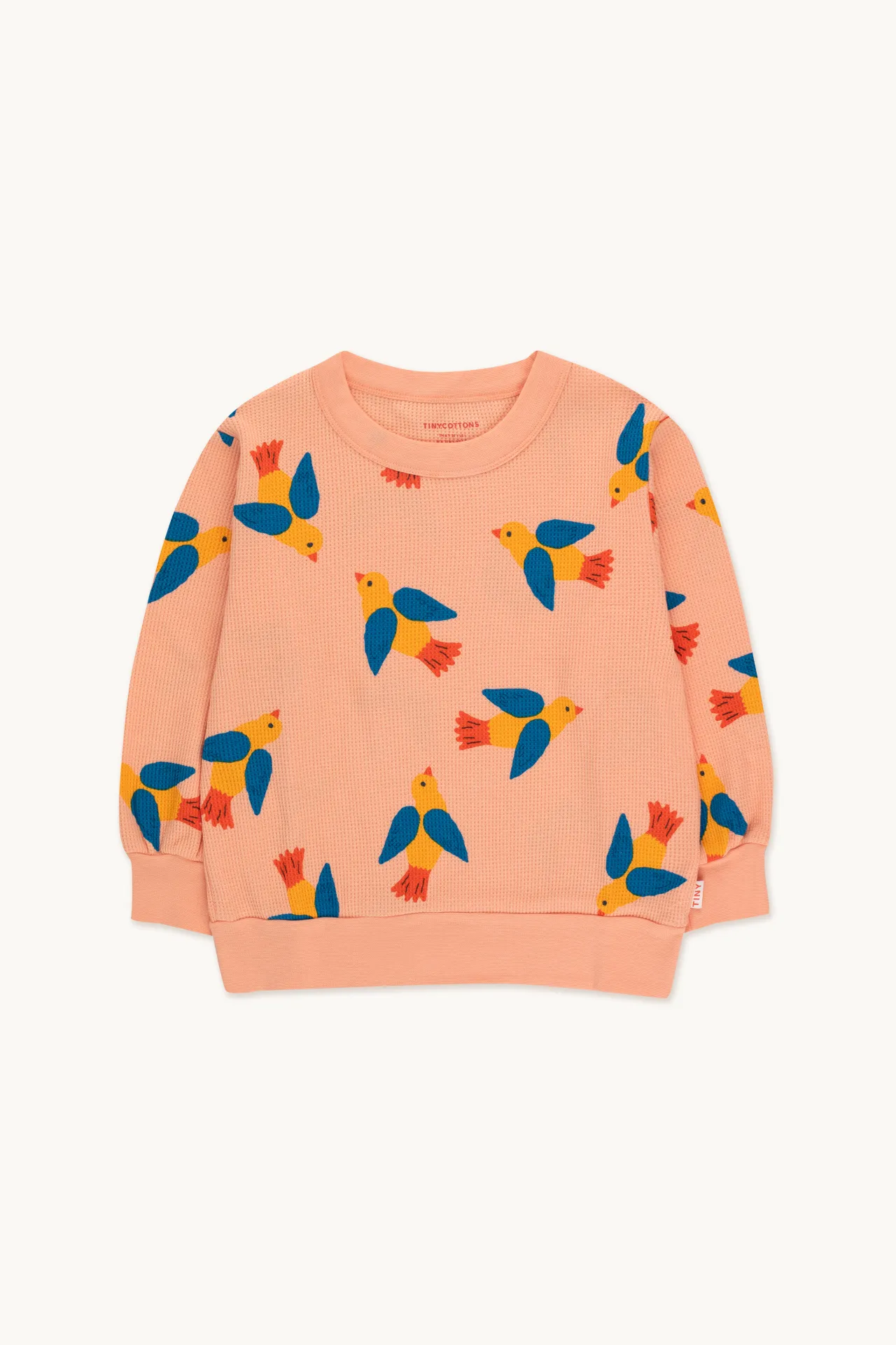 Bluza Birds Papaya